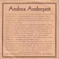 Preview: Andrea Andergast - Draußen vor der Stadt.. (7" Single Rueckseite)