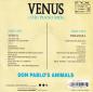 Preview: Don Pablo's Animals - Venus  (7" Single Rueckseite)