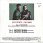 Preview: Bennato & Nannini - Un Esta Italiana (7" Single back cover)