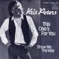 Preview: Kris Peters - This One's Foy You (7" Ariola Single Germany)