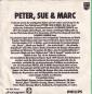 Preview: Peter, Sue & Marc - Like A Seagull (7" Single back cover)