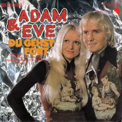 Adam & Eve - Du gehst fort (7" EMI Vinyl-Single Germany)