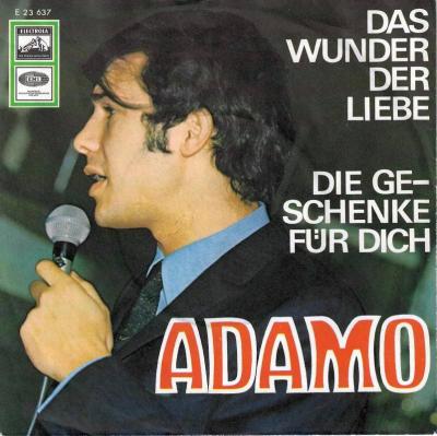 Adamo - Das Wunder der Liebe (7" Vinyl-Single Germany)