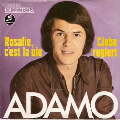 Adamo - Rosalie, C'est La Vie (7" Columbia Vinyl-Single)