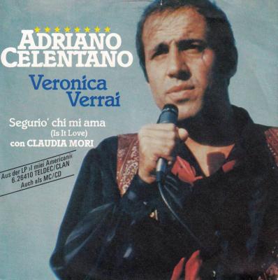 Adriano Celentano - Veronica Verrai (7" Teldec Single)