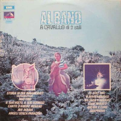 Al Bano - A Cavallo Di 2 Stili (Vinyl-LP Italy 1970)