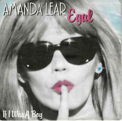 Amanda Lear - Egal (Ariola Vinyl-Single Germany)