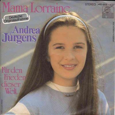 Andrea Jürgens - Mama Lorraine (Ariola Vinyl-Single)