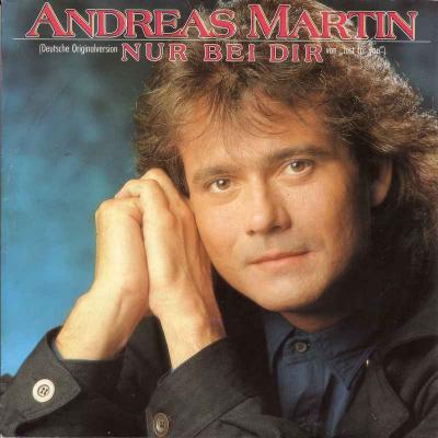 Andreas Martin - Nur bei dir (Vinyl-Single Germany)