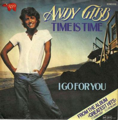 Andy Gibb - Time Is Time (7" RSO Vinyl-Single Germany)