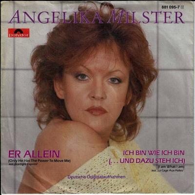 Angelika Milster - Er allein (7" Polydor Vinyl-Single)