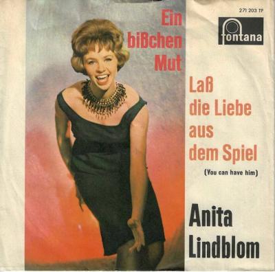 Anita Lindblom - Ein bisschen Mut (7" Fontana Single)