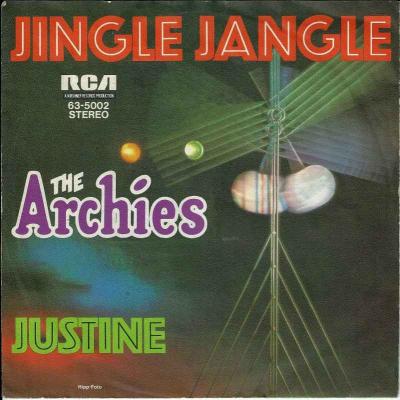 The Archies - Jingle Jangle  Justine (7" Vinyl-Single)