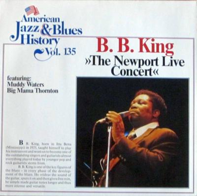 B.B. King - The Newport Live Concert (Astan LP Germany)