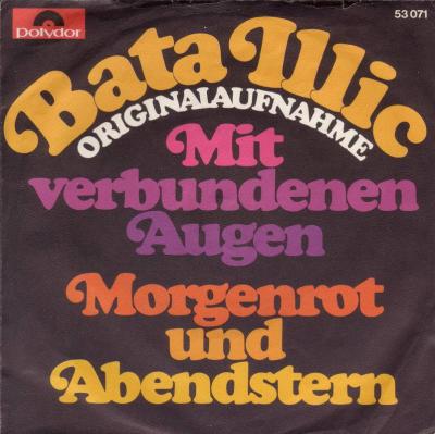 Bata Illic - Mit verbundenen Augen (7" Vinyl-Single)