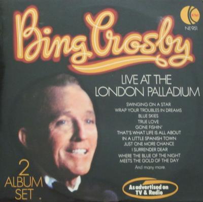 Bing Crosby - Live at The London Palladium (2 LPS FOC UK)