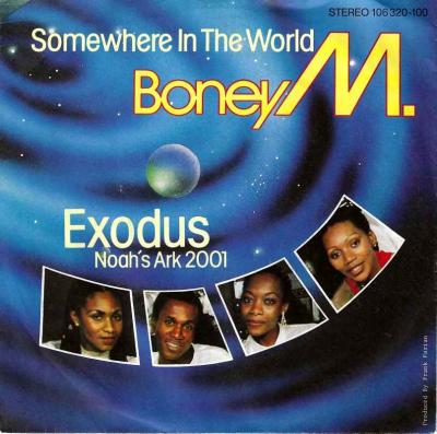 Boney M. - Somewhere In The World (7" Hansa Vinyl-Single)