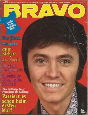 Bravo Heft 26/1970 Titelseite