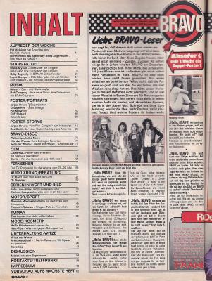 Preview: Bravo issue 22/1977 index