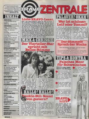 Bravo Heft 29/1980 content