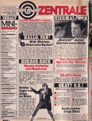 Preview: Bravo 40 1980 Inhalt