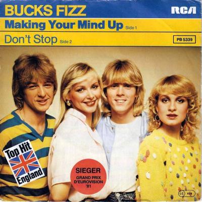 Bucks Fizz - Making Your Mind Up (7" RCA Vinyl-Single)
