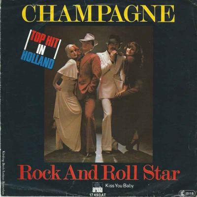 Champagne - Rock And Roll Star (7" Ariola Vinyl-Single)