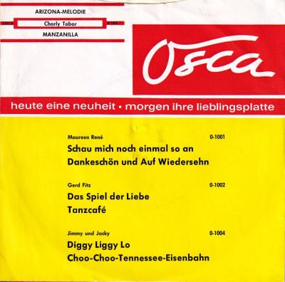 Charly Tabor - Arizona-Melodie  Manzanilla (7" back cover)