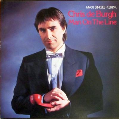 Chris De Burgh - Man On The Line (12" A&M Maxi-Single)