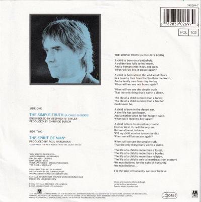 Preview: Chris De Burgh - The Simple Truth (7