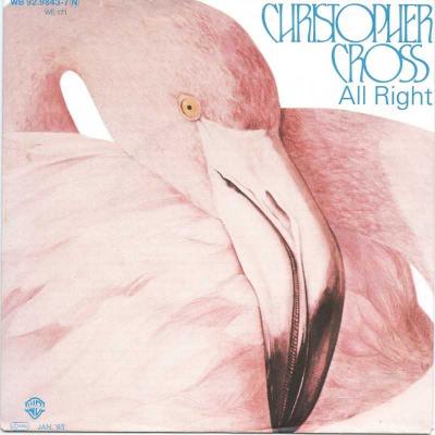 Christopher Cross - All Right (Vinyl-Single Germany)