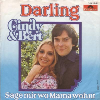 Cindy & Bert - Darling (7" Polydor Vinyl-Single Germany)