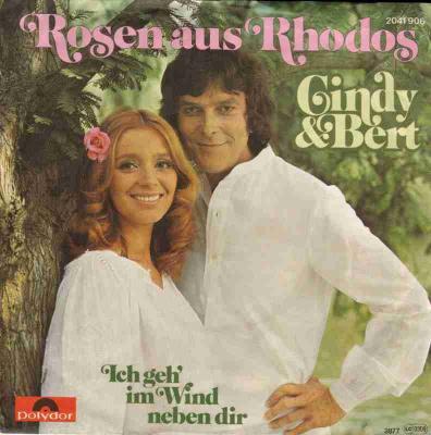 Cindy & Bert - Rosen aus Rhodos (Polydor Vinyl-Single)