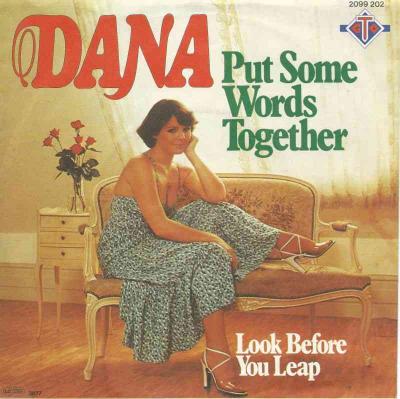 Dana - Put Some Words Together (Vinyl-Single Germany)