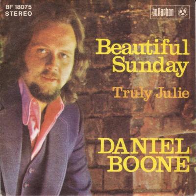 Daniel Boone - Beautiful Sunday (7" Bellaphon Single)