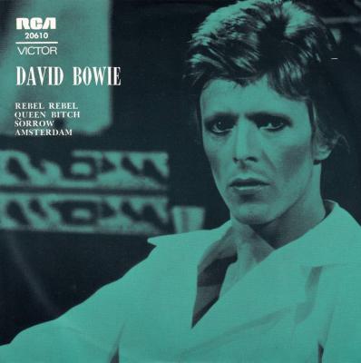 David Bowie - Rebel Rebel  Queen Bitch (7" EP Australia)