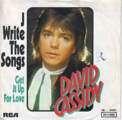 David Cassidy - I Write The Songs (7" RCA Vinyl-Single)