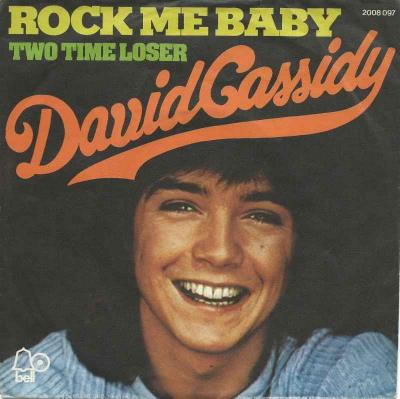 David Cassidy - Rock Me Baby (Vinyl-Single Germany)