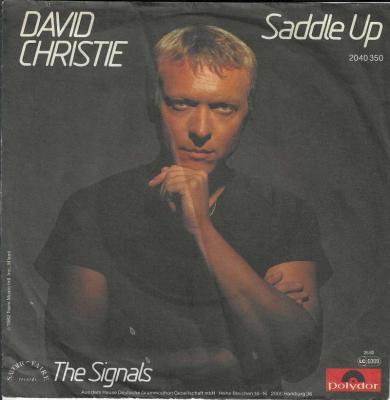 David Christie - Saddle Up (7" Polydor Single Germany)