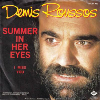Demis Roussos - Summer In Her Eyes (7" Jive Single Germany)