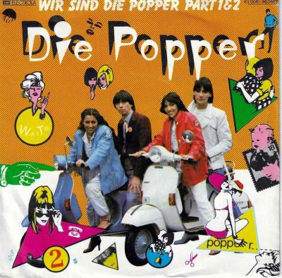 Die Popper - Wir sind die Popper (7" EMI Vinyl-Single)