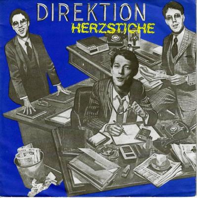 Direktion - Herzstiche (7" CBS Vinyl-Single Germany)