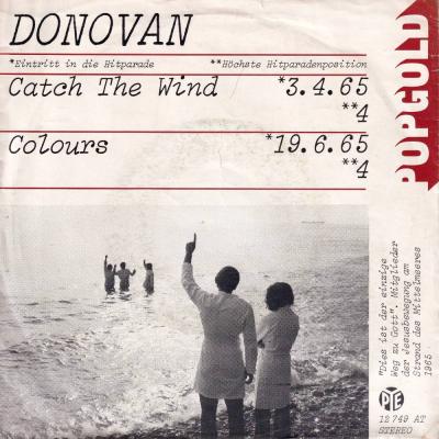 Donovan - Catch The Wind  Colours (7" Vinyl-Single Germany)