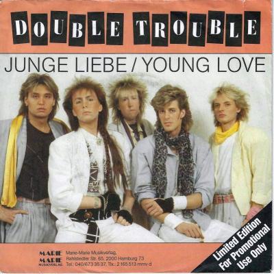 Double Trouble - Young Love / Junge Liebe: Promo (7")