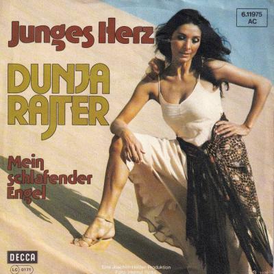 Dunja Rajter - Junges Herz (7" Decca Vinyl-Single Germany)