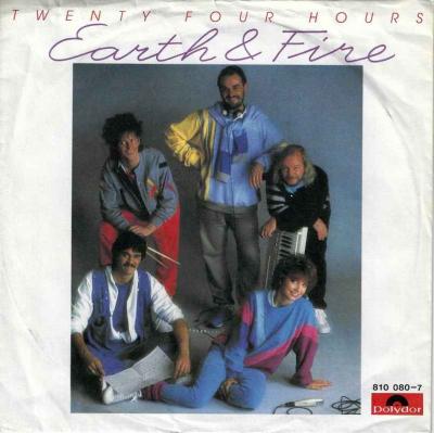 Earth & Fire - Twenty Four Hours (Polydor Vinyl-Single)