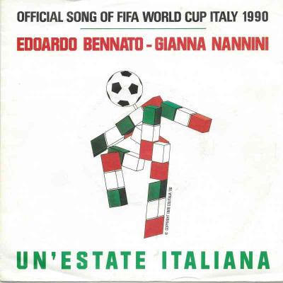 Edoardo Bennato & Gianna Nannini - Un' Esta Italiana (7")