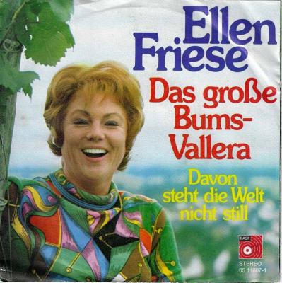 Ellen Friese - Das große Bums-Vallera (7" BASF Single)