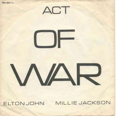 Elton John & Millie Jackson - Act Of War (Vinyl-Single)