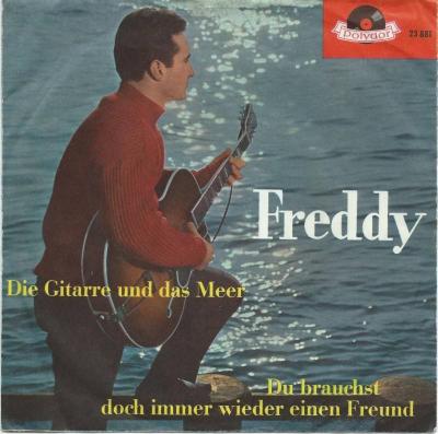 Freddy Quinn - Die Gitarre und das Meer (7" Polydor Single)